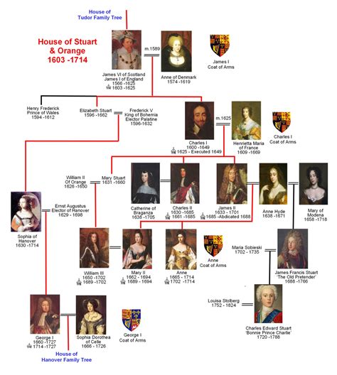 The Royal House of Stuart Family Tree: Monarchs of Scotland 